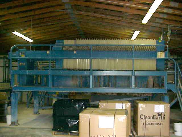 Filter Press - 60 cu.ft. JWI Filter Press (non-gasketed plates)